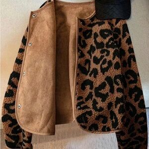Leopard Print Women's Jacket